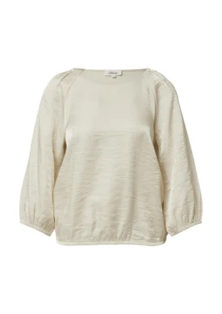 s.Oliver - Bluse beige - Gr. - 36
