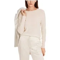 Marc Cain Wollpullover "Noble Neutrals" Premium Damenmode Wollpullover mit Rundhals