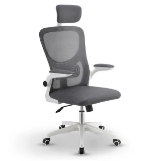Juskys Bürostuhl, Grau, Kunststoff, 59x123x60 cm, Kinder- & Jugendzimmer, Jugendmöbel, Gamingstühle