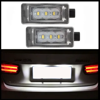 2x LED Kennzeichenbeleuchtung Leuchten SMD für Citroen C5 III ab 2008-