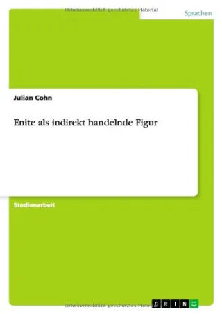 Enite als indirekt handelnde Figur