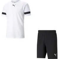 PUMA Fußballtrikot Puma Herren Set Trikot+Hose teamRISE Jersey 704932+704942