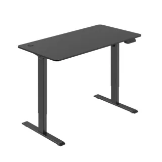 LOGILINK Höhenverstellbarer Schreibtisch EO0045, Motor, 720-1140 mm, schwarz