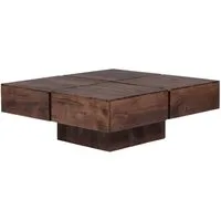 massivum Couchtisch Amberley Akazie 80x80 cm (1-St)