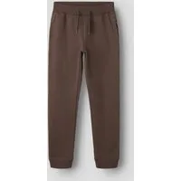 Name It Sweathose NKMSWEAT – Jogger mit verstellbarem Bund und Rippbündchen unifarben, casual, regular fit, angeraute Sweatware
