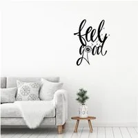 Decortie Wanddekoobjekt Metall Nr36. Feel Good, 47 x 70