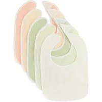 BIECO Lätzchen 5er Pack Baby Lätzchen mit Klettverschluss