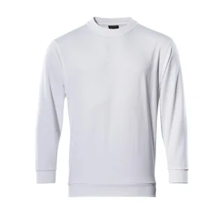 MASCOT Caribien Sweatshirt CROSSOVER Weiß XXL - 00784-280-06-2XL