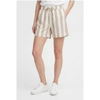ONLY Shorts ONLGOA MW LIN BL PULL-UP SHORTS CC PNT mit Leinen