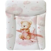 CEBA BABY Wickelauflage Weiche Wickeltischauflage 50 x 70 cm, 72 x 75 cm, 85 x 72 cm, Wickelauflage für Junge und Mädchen - Wasserdicht, abwaschbar