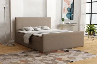 Boxspringbett Schlafzimmerbett IKAROS 200x200cm in div. Farbvarianten
