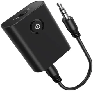 B10S 2 in 1 bluetooth 5.0 Transmitter Receiver TV PC Car Speaker 3.5mm AUX Hifi Music Audio Adapter/Headphones Car Stere