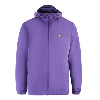 Lyle & Scott Leichte violette Jacke