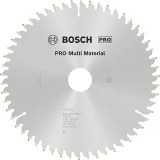 Bosch PRO Kreissägeblatt Multi Material für Handkreissägen - 2608640510