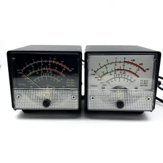 FT857 FT897 External S Meter SWR Power Meter Digital Receive Transmit Display Voltage Control Standing Wave Ratio Transm