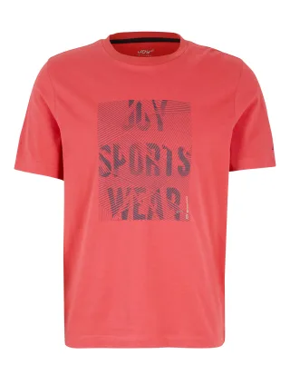 JOY sportswear - LEX T-Shirt barn red - Gr. - 52
