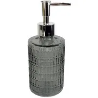 Home Line Seifenspender Pumpspender Øca. 7 cm aus Glas moderner Spender für Seifen, universell einsetzbar