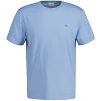 Gant T-Shirt Herren T-Shirt 1er Pack Baumwolle Reg Shield (Packung, 1er Pack)