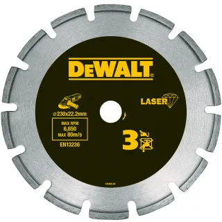DEWALT Diamanttrennscheibe LaserHP3 230mm - DT3763-XJ