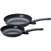 Fissler Pfannen-Set Ceratal® Evo Classic, Aluminium (Set, 1x Bratpfanne 24 cm + 1x Bratpfanne 28 cm), 2-teiliges Keramikpfannen-Set