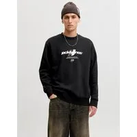 Jack & Jones Sweatshirt JCOCLUB BRANDING SWEAT CREW NECK Baumwollmischung, regular fit