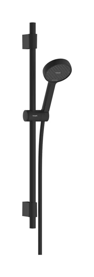 Hansgrohe Brauseset Activera Select S 95 2jet EcoSmart mit Brausestange Typ 72 mattschwarz, 280486 28048670
