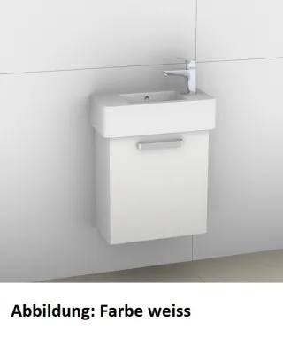 Artiqua 411 Waschtischunterschrank für Vero 070350, Sangallo Grau quer, 411-WUT-D28-R-7152-432 411-WUT-D28-R-7152-432