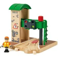 BRIO® Spielzeugeisenbahn-Gebäude BRIO® WORLD, Signal Station