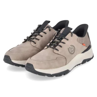 Bugatti Low Sneaker - Gr. 40 - Beige - Textil & Synthetik