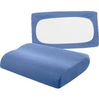 bellana Kissenbezug Universal Jersey, (2 Stück), passend für Nackenstützkissen