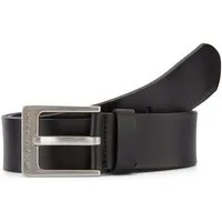 TOM TAILOR Ledergürtel Belts TTCALVIN Ledergürtel mit eckiger Dornschließe