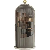 TUWENA Make-Up Organizer Make Up Kosmetik Organizer, 360 drehbarer Make-up-Pinselhalter