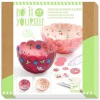 DJECO Kreativset DIY Schalen basteln für Kinder ab 7 Jahren