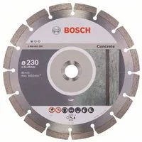 BOSCH Diamanttrennscheibe Diamanttrennscheibe Standard for Concrete, 230 x 22.23 x 2.3