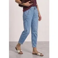 STREET ONE Loose-fit-Jeans Style Karlie Barrel Legs - mit Stretch