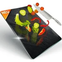 Decovetro Schneidebrett Decovetro Schneidebrett Glas, 40x30cm, Glass Cutting Board, Glass