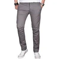 Alessandro Salvarini Chinohose Herren Slim Fit – Stretch Stoffhose Baumwolle Moderne Chino mit schmalem Schnitt und hohem Tragekomfort