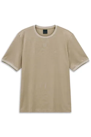 bugatti - Herren Polo 1/2 Arm beige - Gr. - XXL
