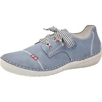 Rieker Schnürschuh, Halbschuh, Freizeitschuh, Schnürer mit toller Ziernaht