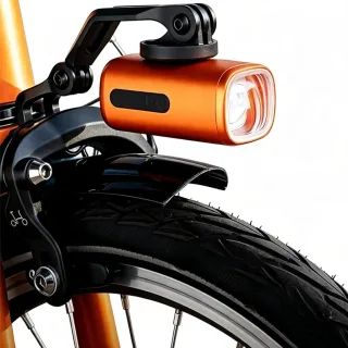 ESLNF Dual Beam Bicycle Light 1300LM USB-C Rechargeable 2400mAh IPX6 Waterproof Cycling for MTB, Road Bike, Scooter