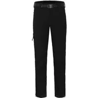 Bergson Outdoorhose VILLE Herren Wanderhose, robust, ganzjährig nutzbar, Langgrößen, schwarz