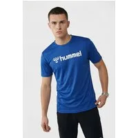 hummel Trainingsshirt hmlLOGO JERSEY S/S mit Rundhalsausschnitt, Kurzarm-Design, schnell trocknend