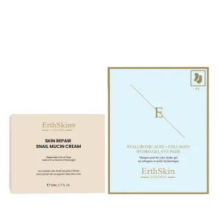 Hautreparatur Schneckenmucin-Creme 50ml + Hyaluronsäure + Kollagen-Hydrogel-Augenpads 5 X 2