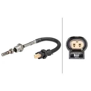 Hella Sensor f?r Abgastemperatur Mercedes A-Klasse W169 6PT358181-221