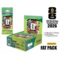 Panini Sammelkarte 2026 FIFA World Cup Adrenalyn XL Fat Pack Booster