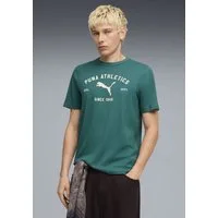 PUMA T-Shirt CLASS GRAPHIC TEE Regular Fit, Kurzarm, mit Rundhalsausschnitt, mit Print-Applikation