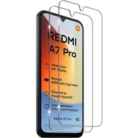 SmartUP Displayschutzglas 2X Schutzglas für Xiaomi Redmi A7 Pro Panzerfolie Display Full 9H für Xiaomi Redmi A7 Pro, kompletter Rundumschutz