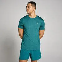 MP Herren Tempo Marl T-Shirt - Sattes Petrol - M