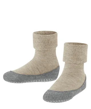 FALKE - FALKE Cosyshoe Minis Kinder sand mel. - Gr. - 21.5