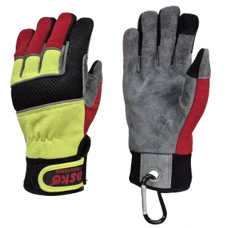 THL-Schutzhandschuh | askö | TECH FORCE | Touchscreen-Funktion | Karabiner | EN 21420:2020 | schnitthemmendes Innenfutter | ergonomisch | hoher Grip 5